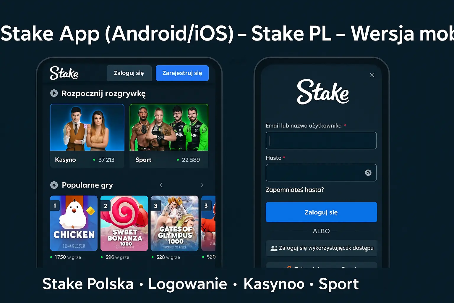 Stake App i Mobilna Wersja